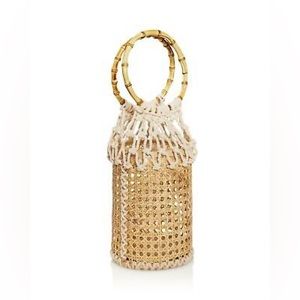Bamboo Wicker & Woven Basket Bag